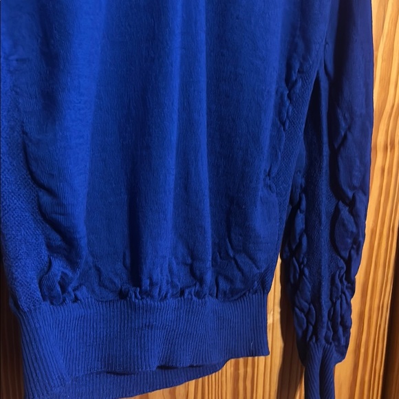 Canada Goose V-Neck Sweater in Vibrant Blue - Picture 6 of 10